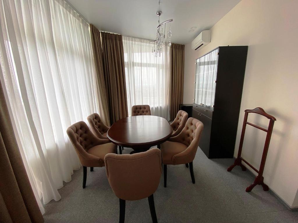 Posezení v ubytování Hotel Kyiv