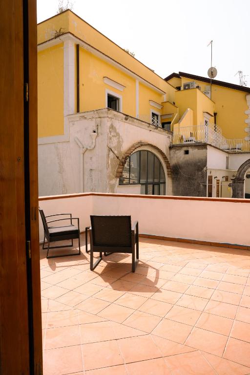 Balkón nebo terasa v ubytování Residenza Ester