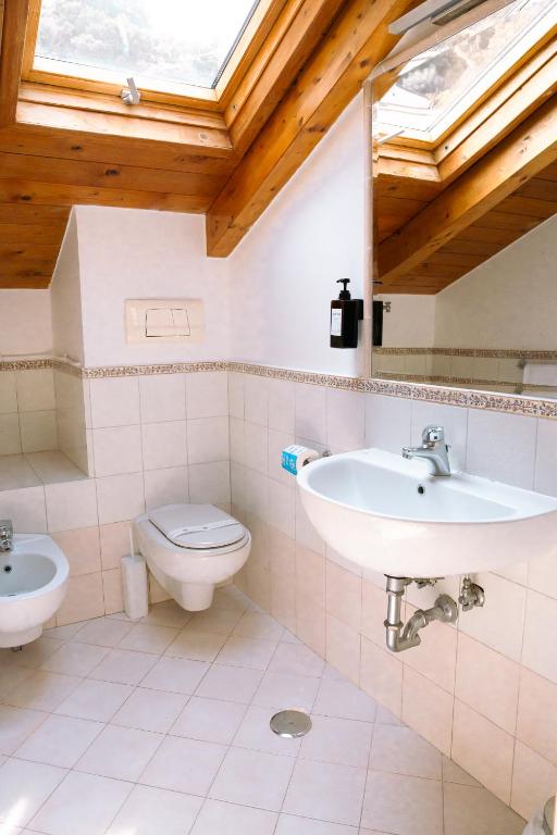 Koupelna v ubytování Residenza Ester
