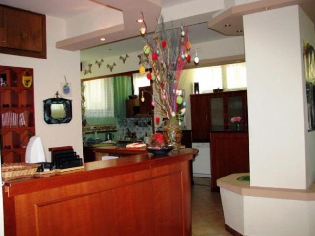 Kuchyň nebo kuchyňský kout v ubytování Orpheus Hotel