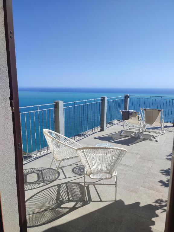 Widok na morze z tego hotelu
