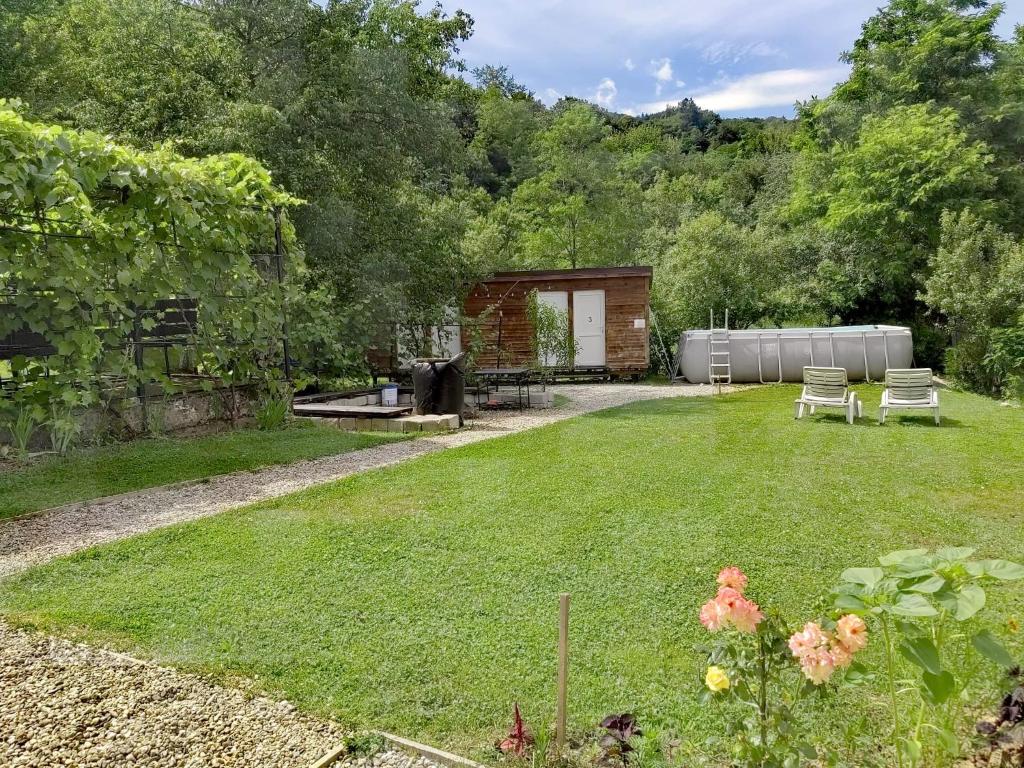 Zahrada ubytování Epic Glamping