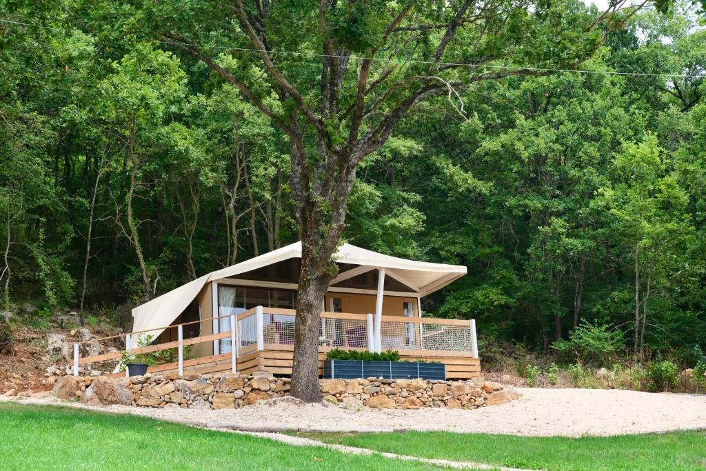Zahrada ubytování Glamping La Ghianda