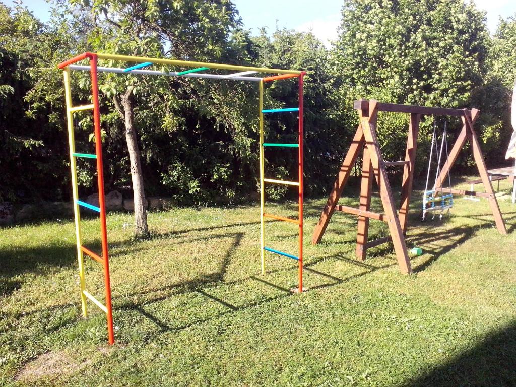 Herní místnost nebo prostor pro děti v ubytování Chalupa Erika