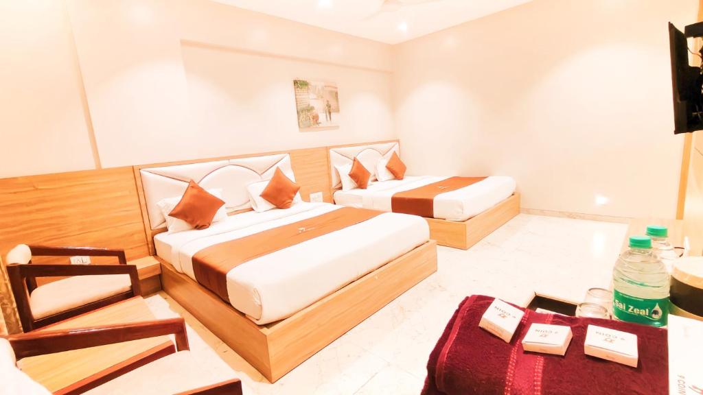 Postel nebo postele na pokoji v ubytování Hotel 9 Coin