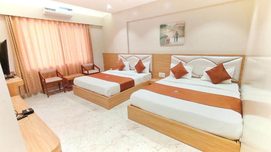 Postel nebo postele na pokoji v ubytování Hotel 9 Coin