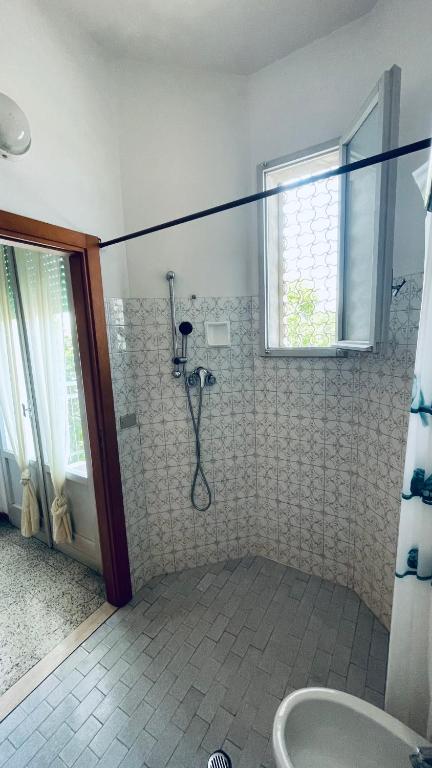 Koupelna v ubytování Hotel Villa Verde