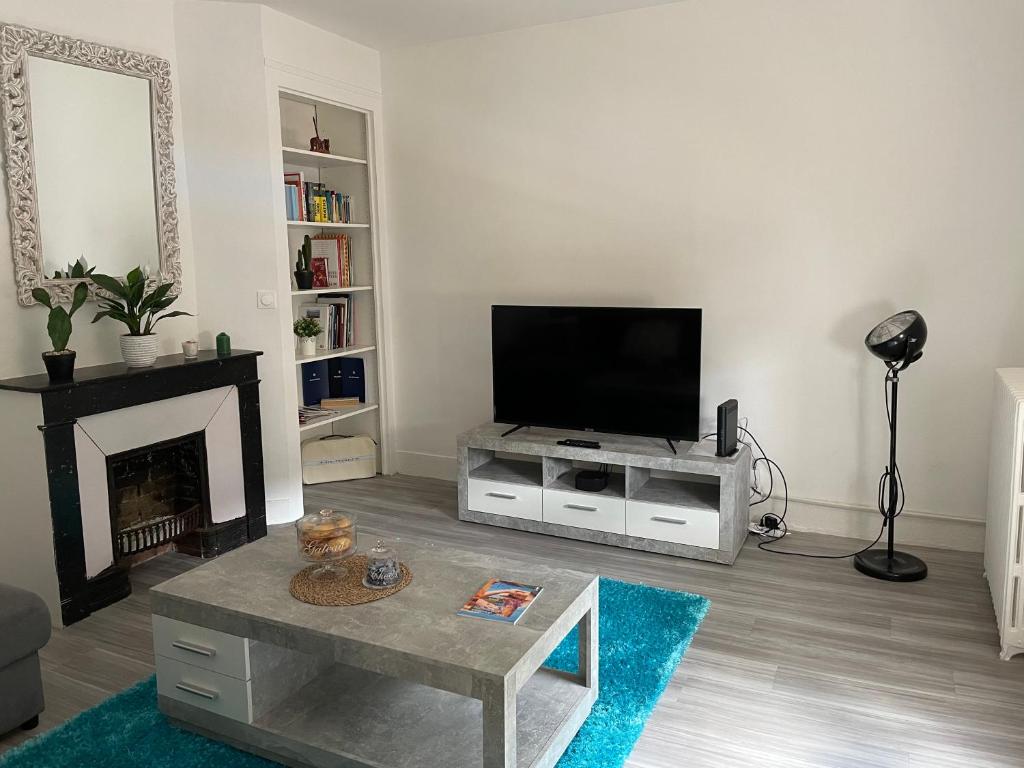 Televízia a/alebo spoločenská miestnosť v ubytovaní À la maison