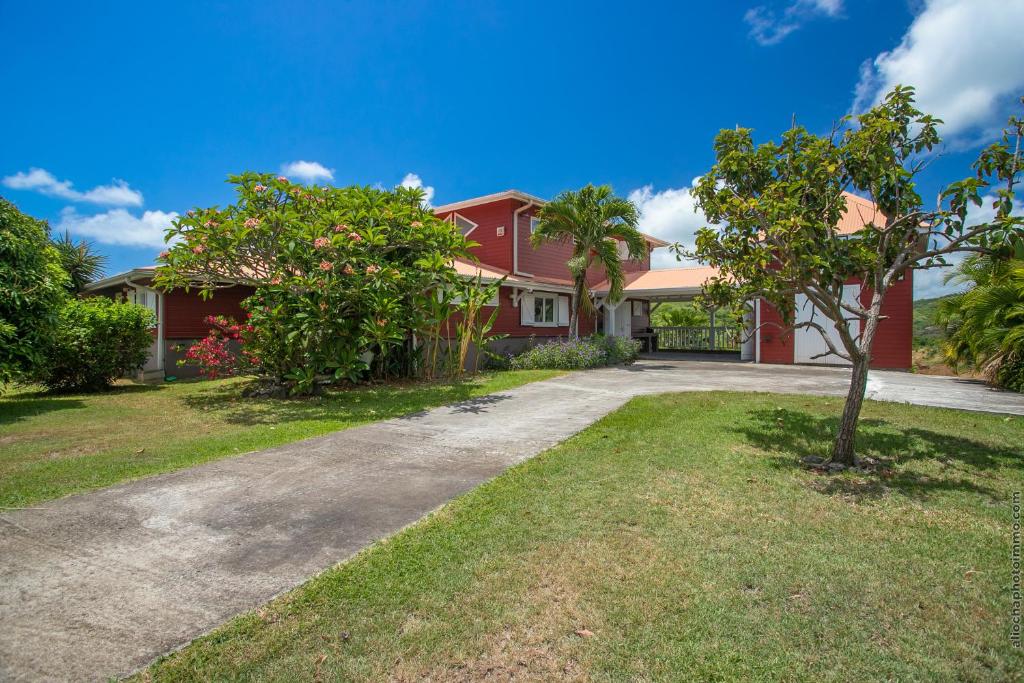 Zahrada ubytování Luxueuse Villa Katleya, vue mer