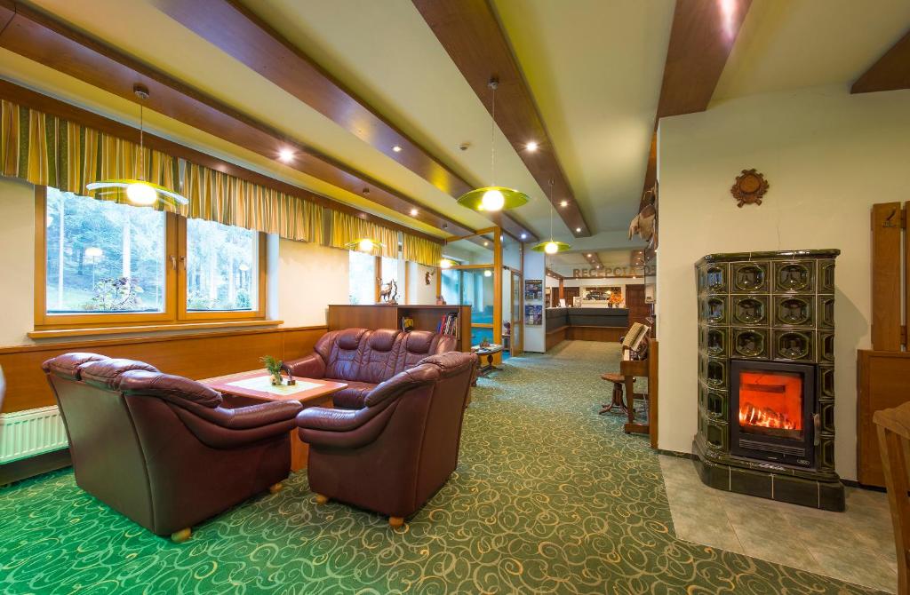Posezení v ubytování Hotel Polovnik