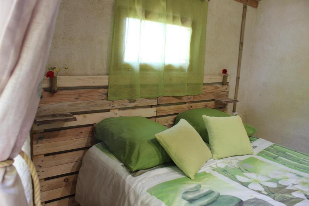 Katil atau katil-katil dalam bilik di Escapade insolite en pleine Nature