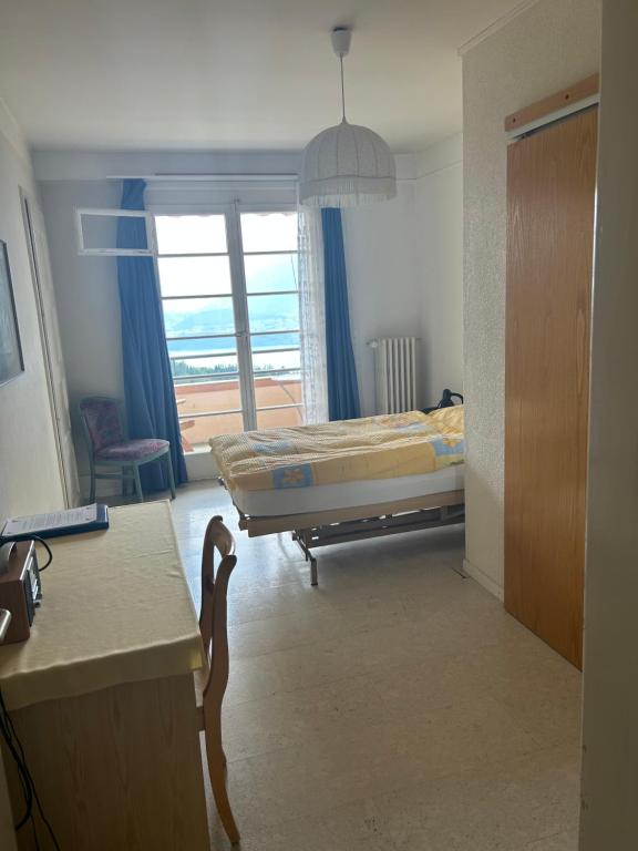 Postel nebo postele na pokoji v ubytování Rooms Haltenegg