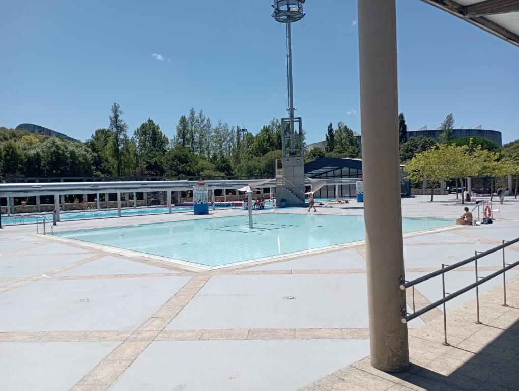 Basen w obiekcie Súper apartamento Santiago lub w pobliżu