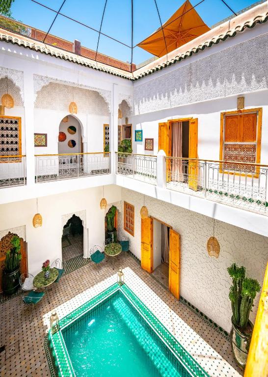 Bazén v ubytování Riad La Croix Berbere nebo v jeho okolí