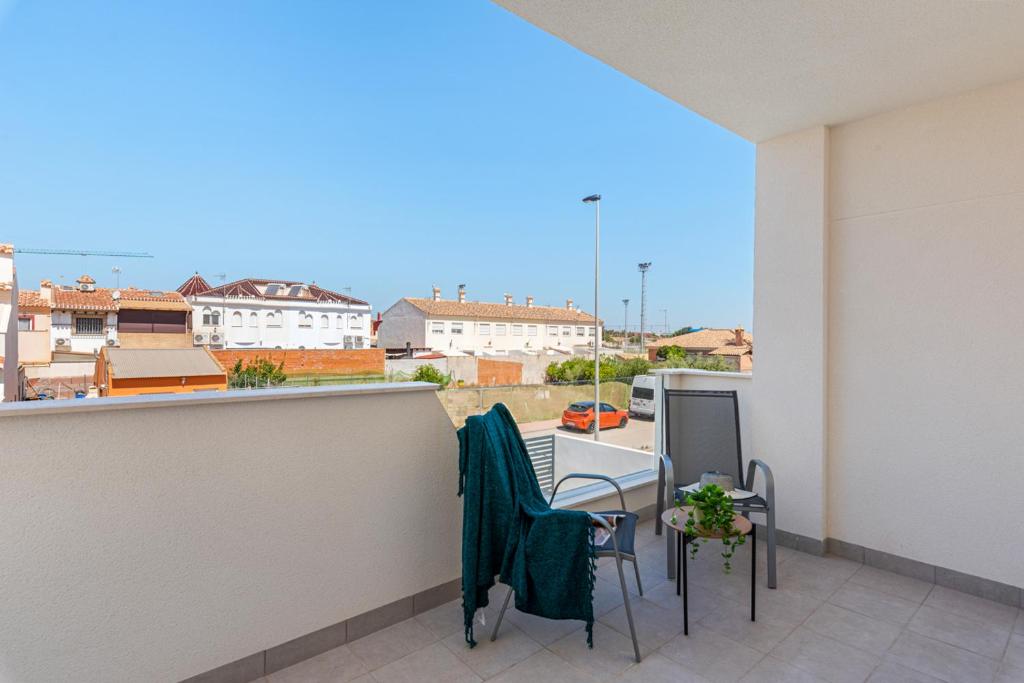 Balkón nebo terasa v ubytování Villa Del Pescador