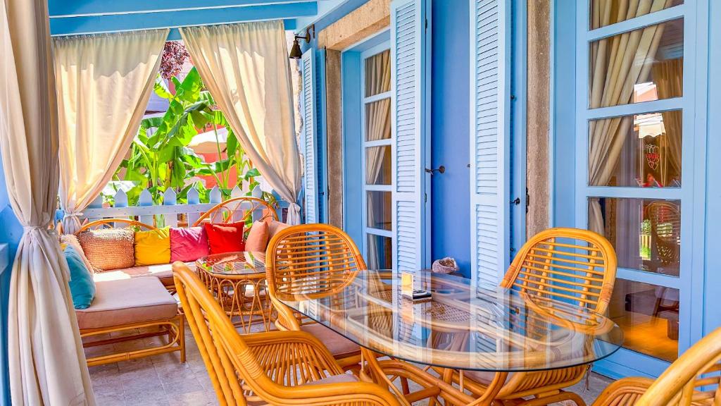 Posezení v ubytování Banana Alaçatı Food & Stay - Adults Only