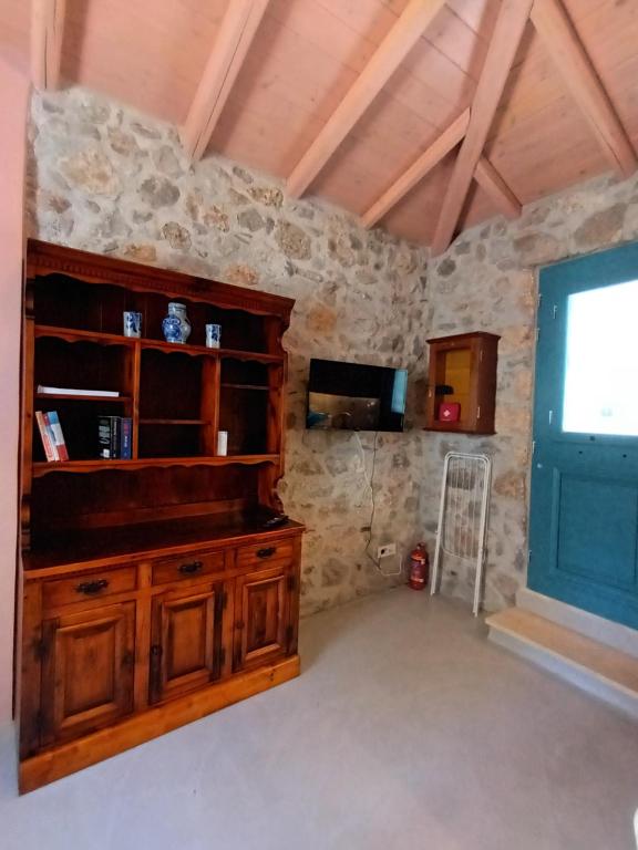 Kuchyň nebo kuchyňský kout v ubytování Apartment Rustico