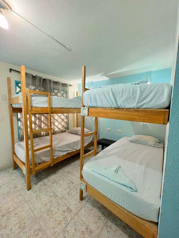 Postel nebo postele na pokoji v ubytování Hostel Samara