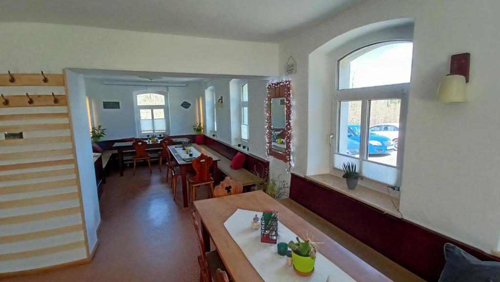 Posezení v ubytování Haus Waldschänke