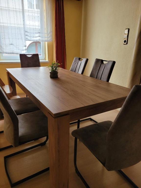 Posezení v ubytování Ferienwohnung Max