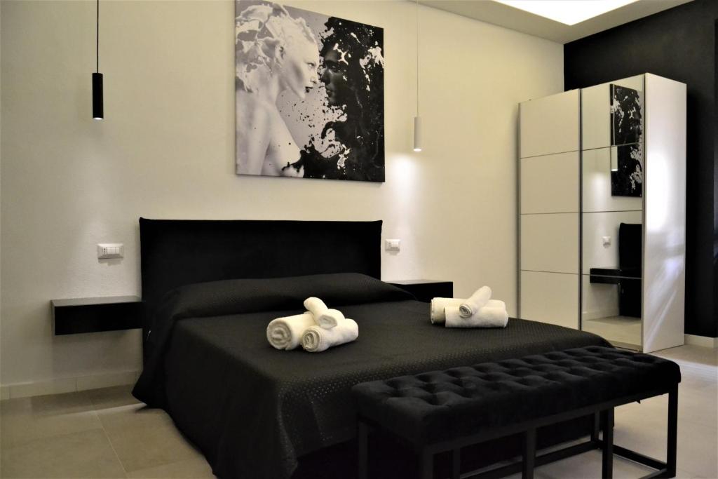 Postel nebo postele na pokoji v ubytování B&B Alice