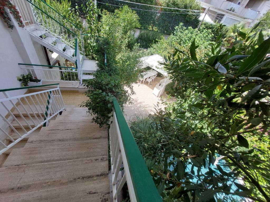 A garden outside Casa di Sofia