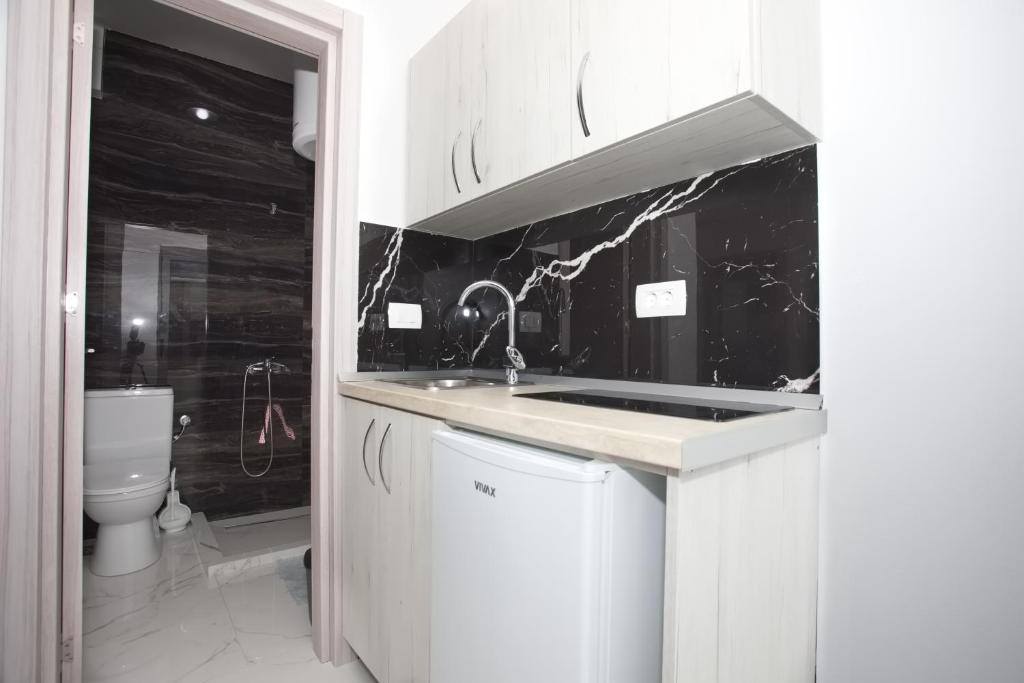 Koupelna v ubytování NESI Apartments