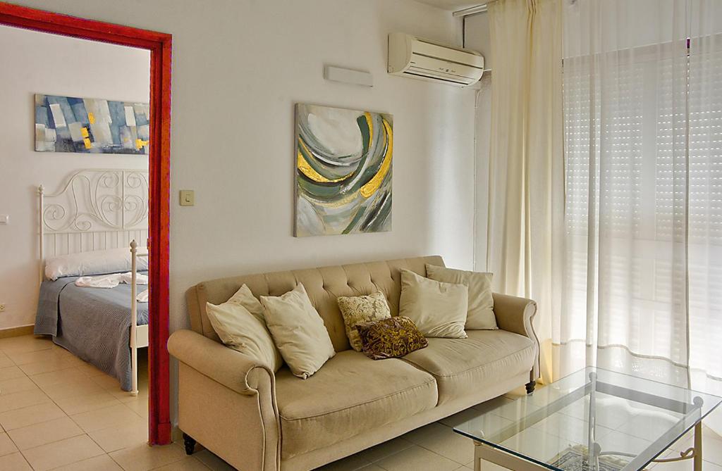Część wypoczynkowa w obiekcie Apartamento Exclusivo en Sevilla