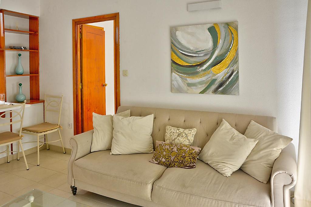 Część wypoczynkowa w obiekcie Apartamento Exclusivo en Sevilla