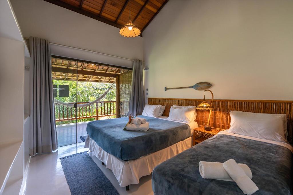 Sup House Barra Grande - Superior Driepersoonskamer Met Uitzicht Op Zee