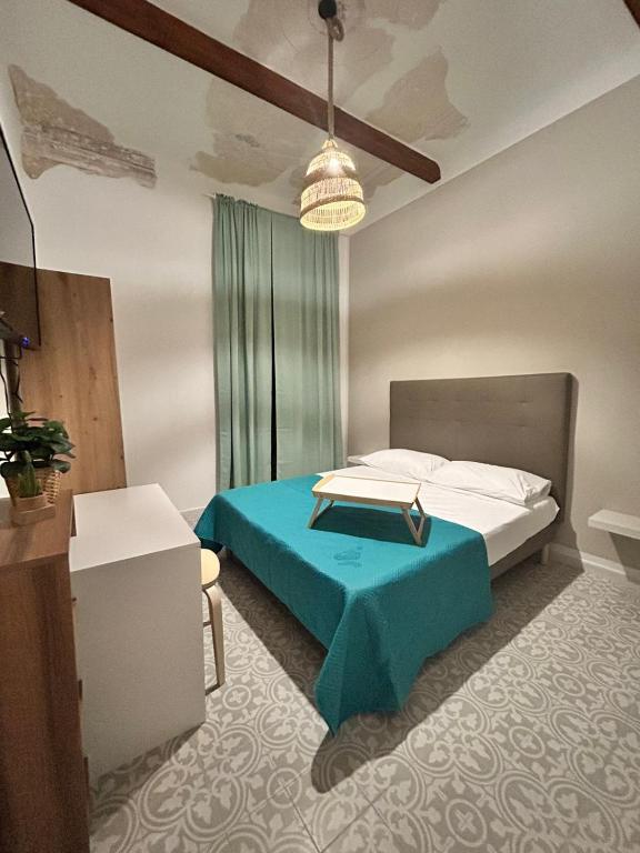 Postel nebo postele na pokoji v ubytování Casa la cava