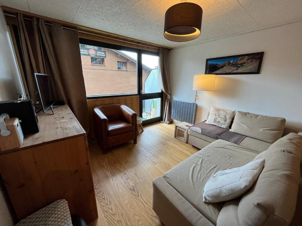 Appartement 2 pièces à Châtel, balcon, près télécabine