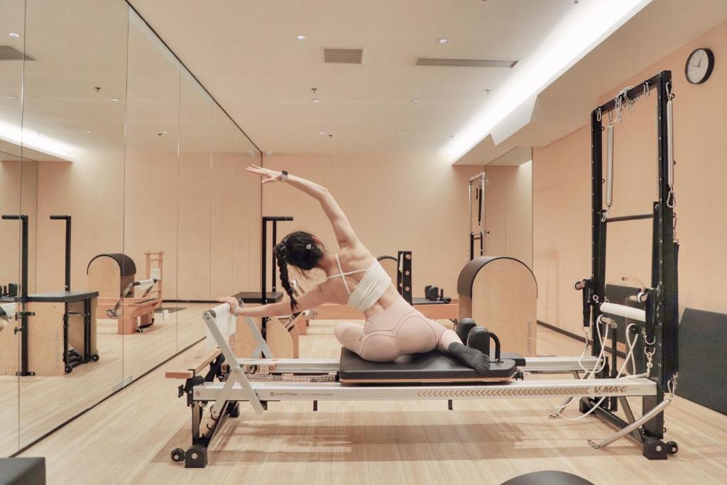 Fitness centrum a/nebo fitness zařízení v ubytování Hyatt Regency Shenzhen Yantian