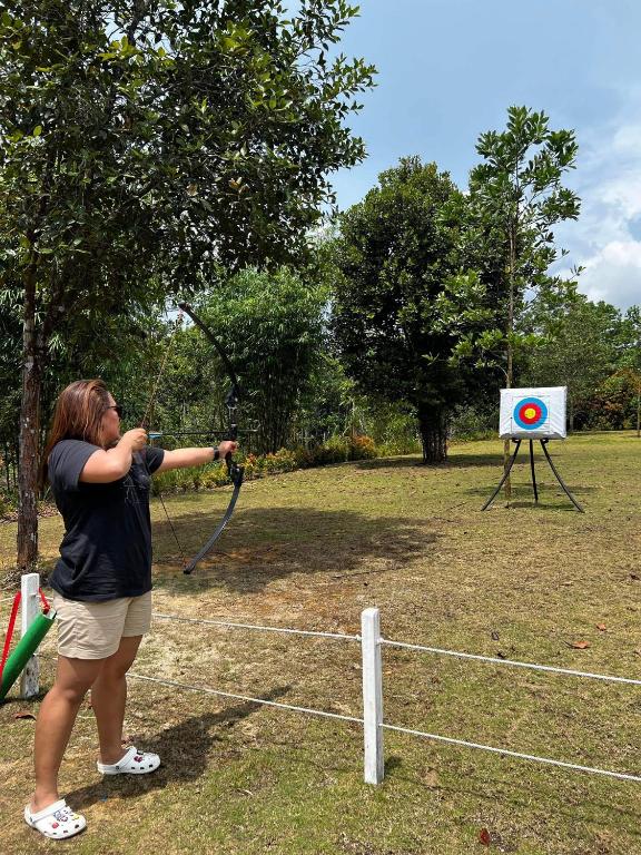 Hosté ubytování "D'BAMBOO KAMP" Desa Wisata Ekang