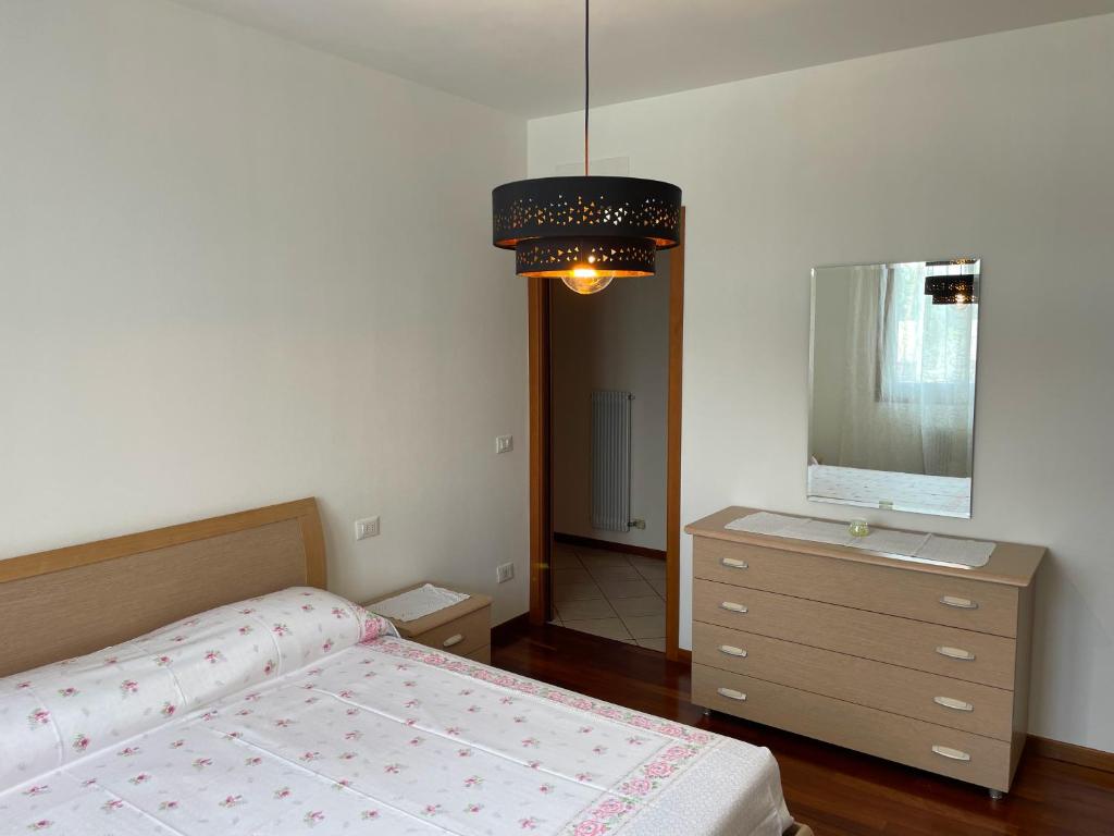 Postel nebo postele na pokoji v ubytování Appartamento Diana