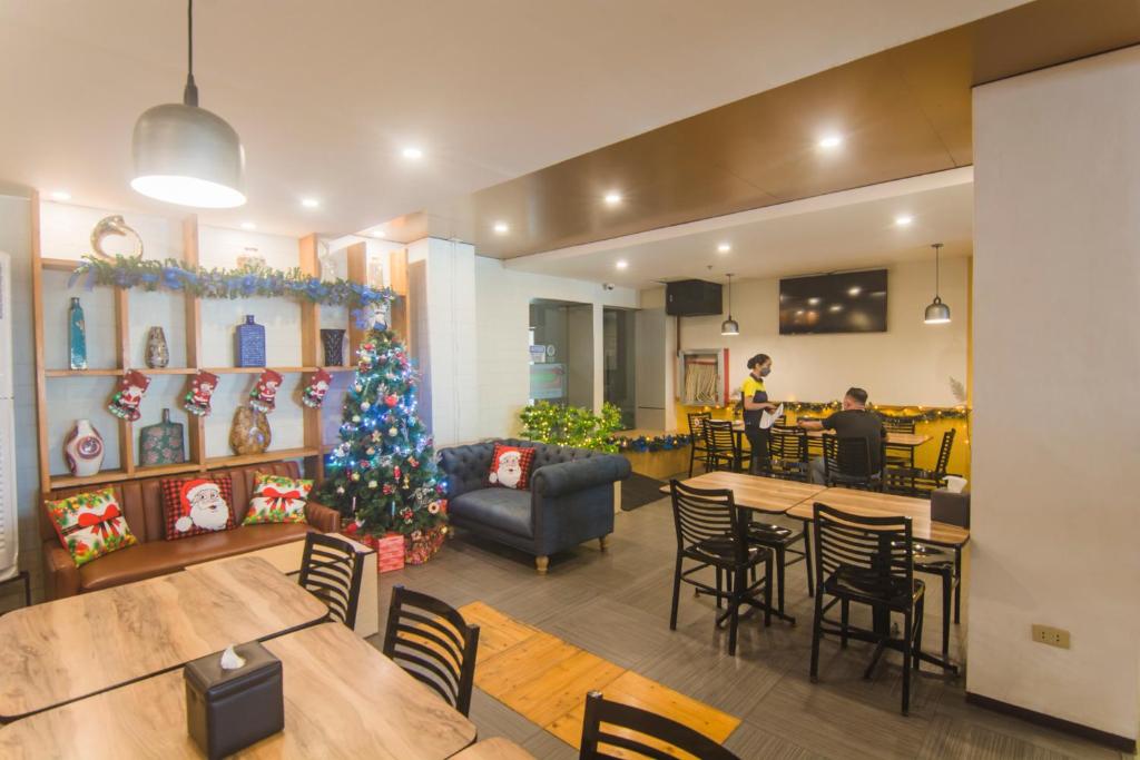 Posezení v ubytování Hotel Carmelita