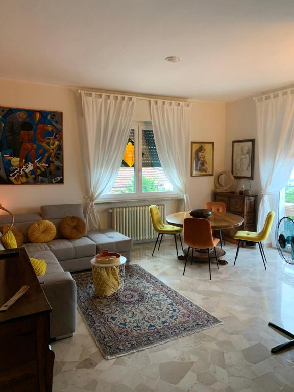 Posezení v ubytování Suite Belvedere