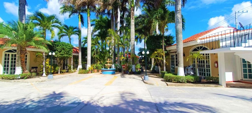 Zahrada ubytování Tulipanes Cancun