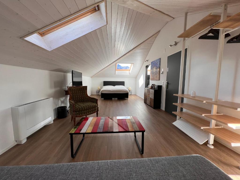 Postel nebo postele na pokoji v ubytování B&B Cà Nosa