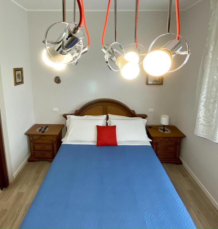 Postel nebo postele na pokoji v ubytování Albergo Lodrino