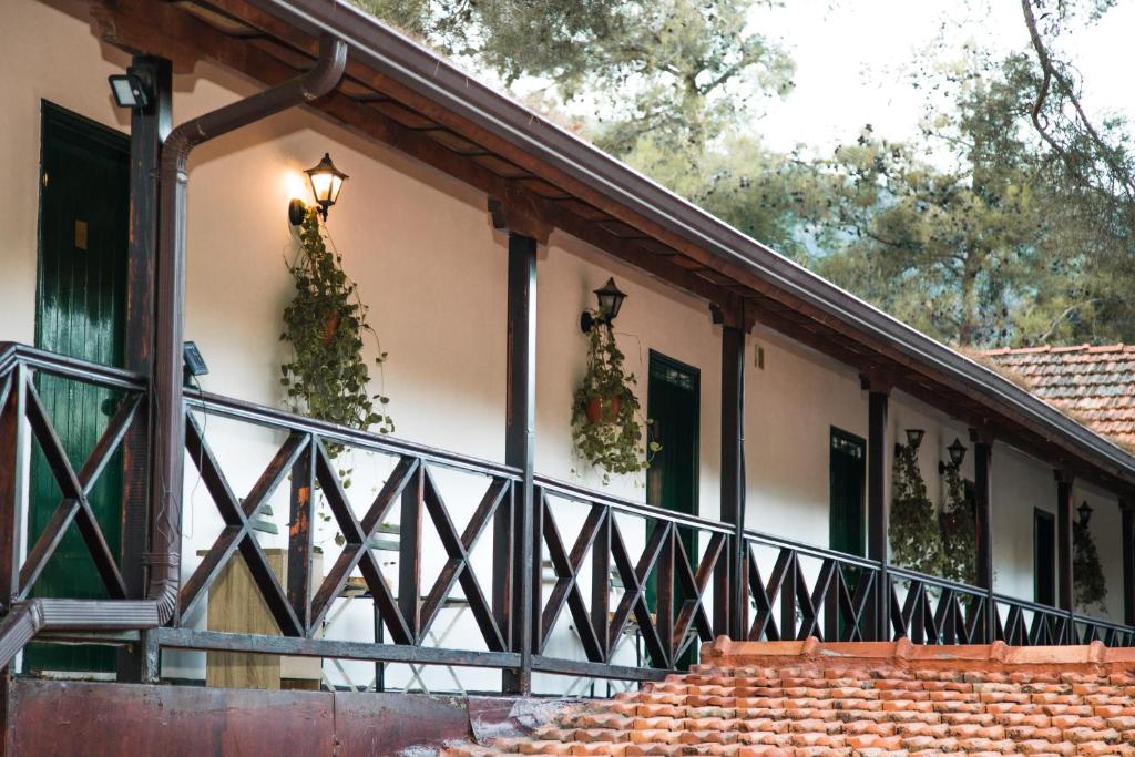 Balkón nebo terasa v ubytování Pine View Boutique Hotel Adults Only