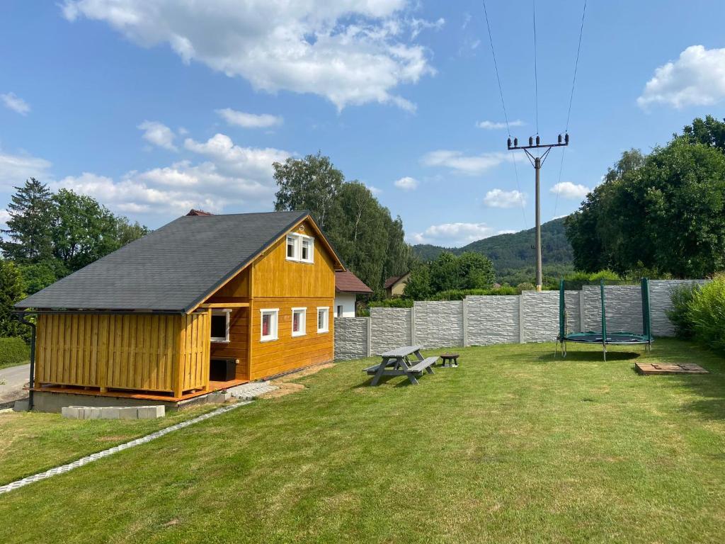 Příroda nedaleko prázdninového domu