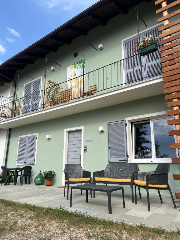 Balkón nebo terasa v ubytování Moncrivel Rooms & Relax