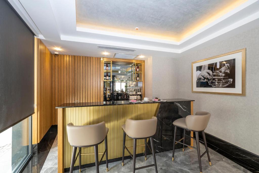 Posezení v ubytování Hotel Ravi
