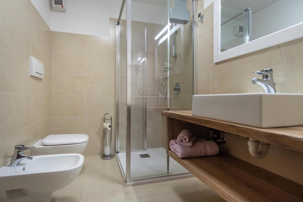 Kúpeľňa v ubytovaní FORESTO holiday apartments