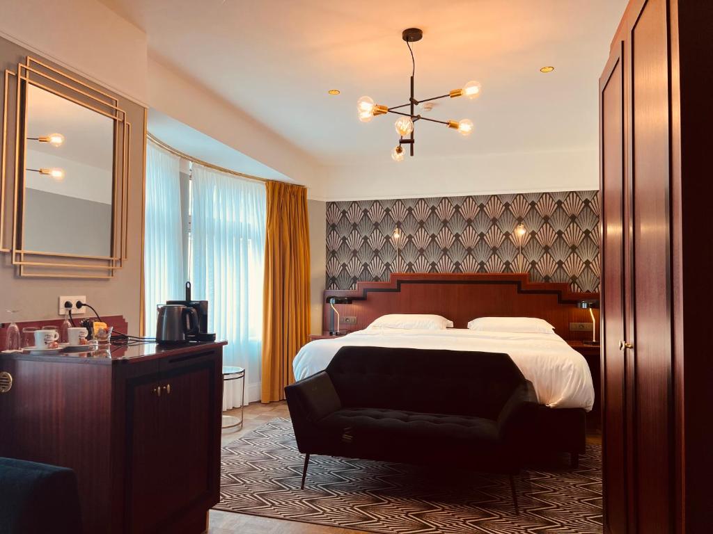 Postel nebo postele na pokoji v ubytování Gatsby Hotel - Adults Only - Small Luxury Hotel - by F-Hotels