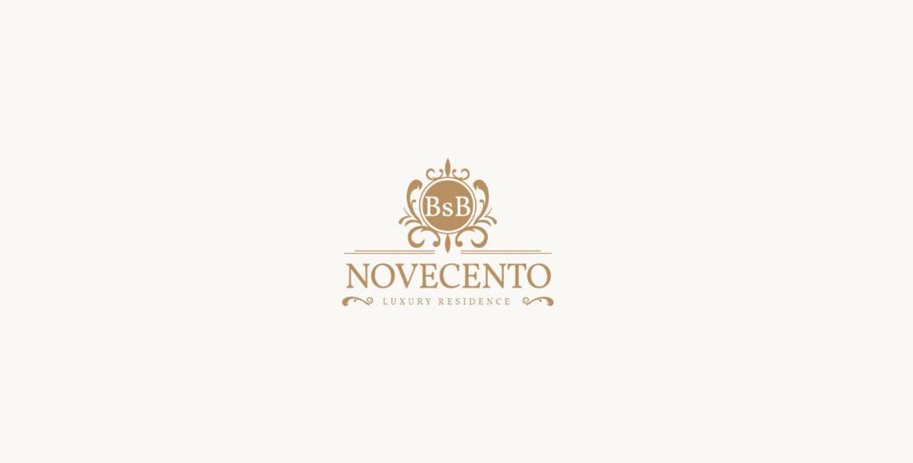 un logo pour une société novemberota dans l'établissement Novecento Luxury Residence 4 Stelle, à Montese