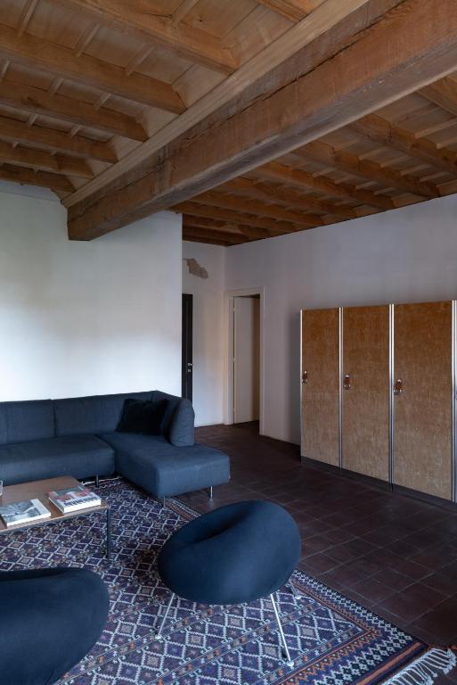 Posezení v ubytování Casa del Pingone