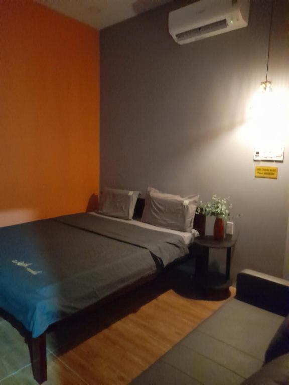 Postel nebo postele na pokoji v ubytování Thanh Hằng Homestay