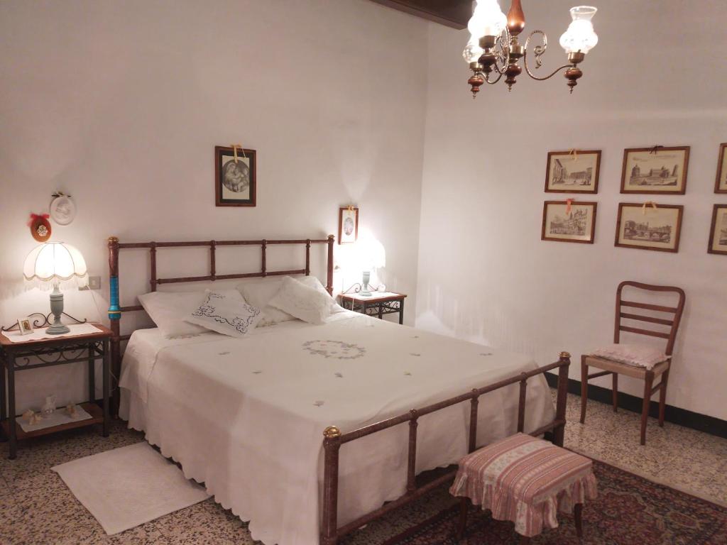 Postel nebo postele na pokoji v ubytování Casa Tarrini